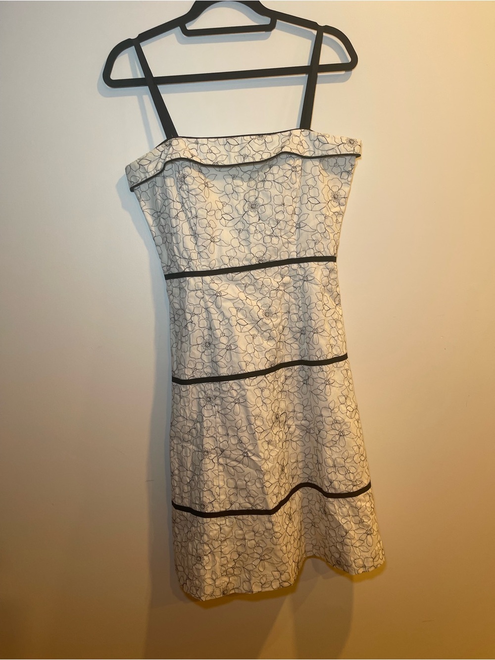 vintage Y2K black and white dress by the brand 2 Friends